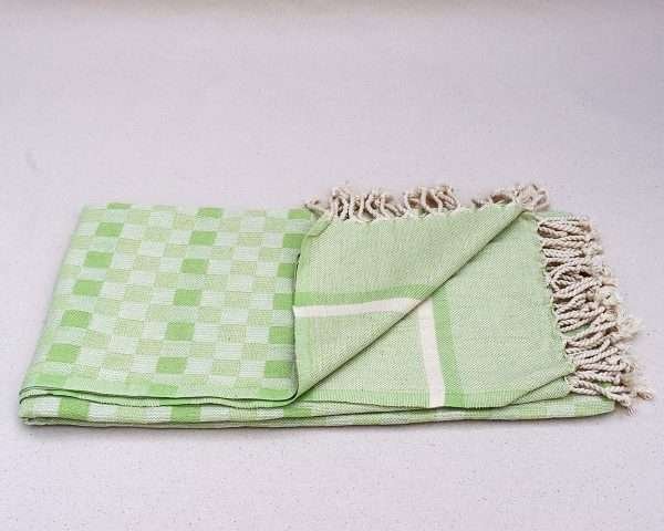 turkish towel peshtemal organic cotton pistachio green premium quality (3)