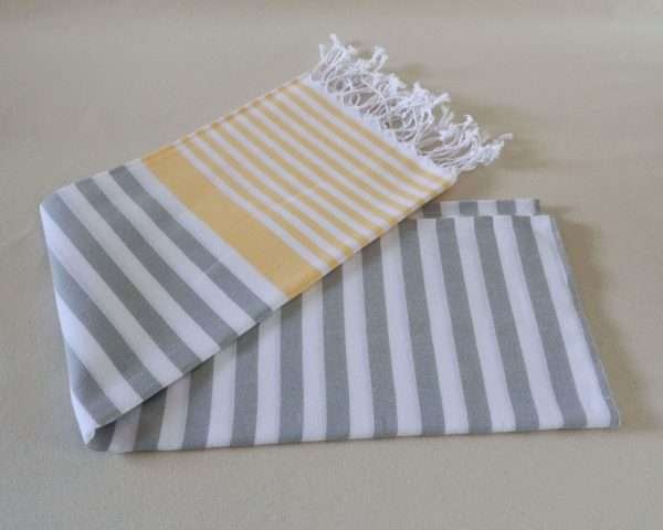 turkish-towel-grey-yellow-striped