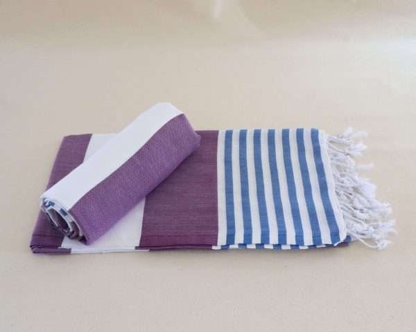 turkish-towel-purple-blue-stripe