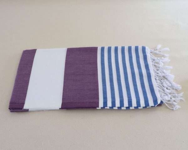 turkish-towel-purple-blue-stripe